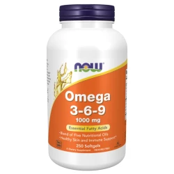 NOW - Omega 3-6-9 1000 mg - 100 kapsułek